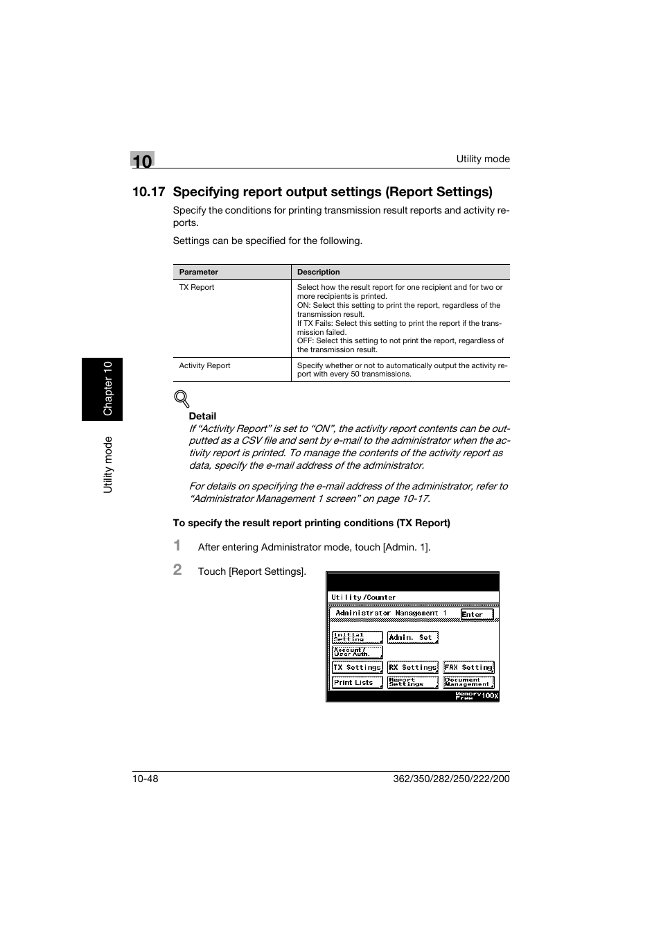 P. 10-48 | Konica Minolta bizhub 222 User Manual | Page 231 / 366