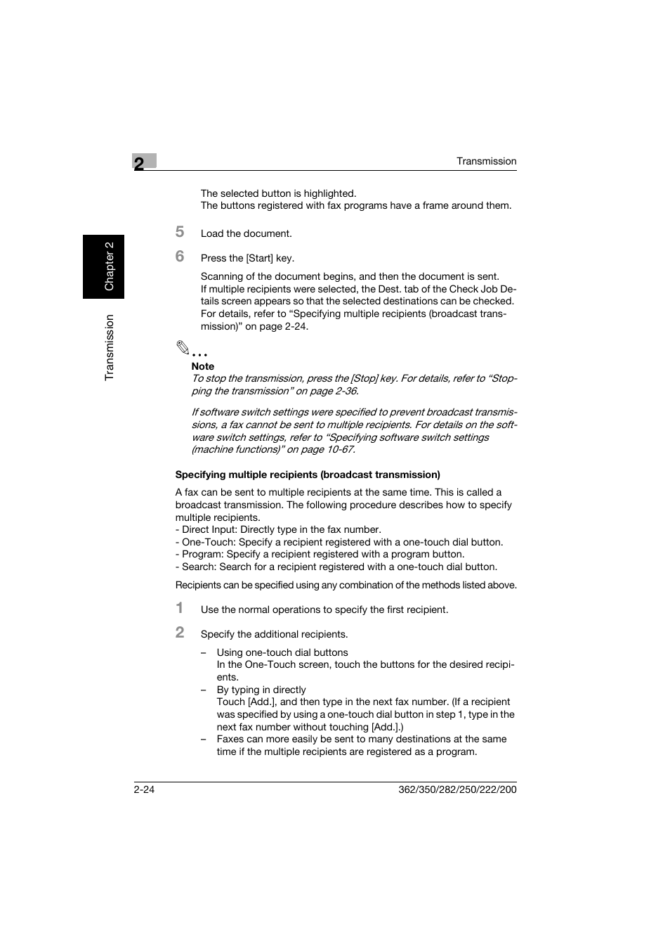 Konica Minolta bizhub 222 User Manual | Page 67 / 366