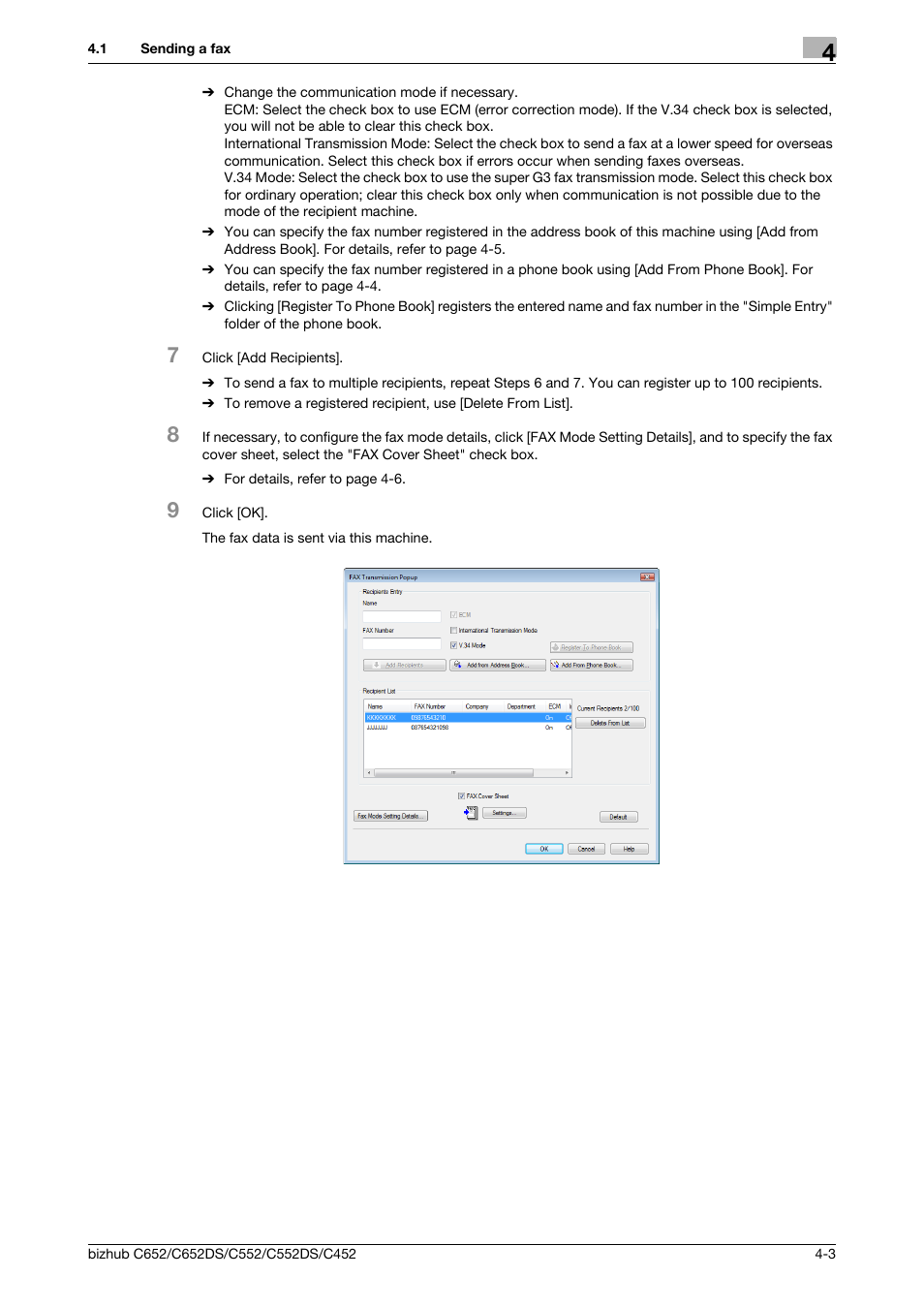 Konica Minolta BIZHUB C652DS User Manual | Page 34 / 73