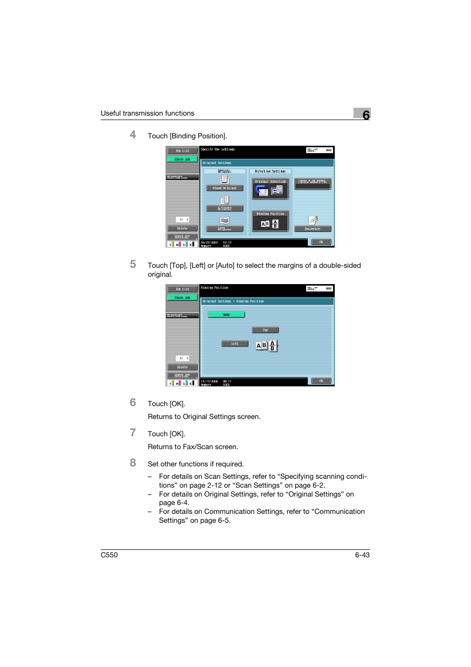 Konica Minolta bizhub C550 User Manual | Page 202 / 491