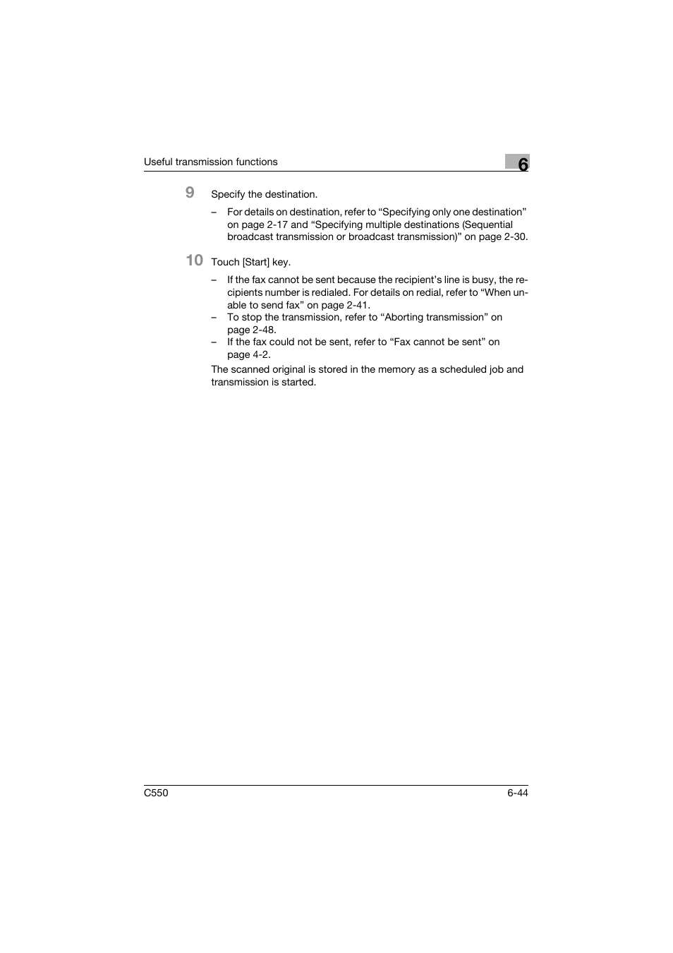 Konica Minolta bizhub C550 User Manual | Page 203 / 491