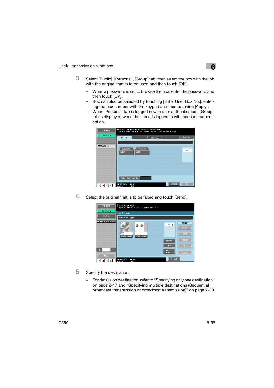 Konica Minolta bizhub C550 User Manual | Page 214 / 491