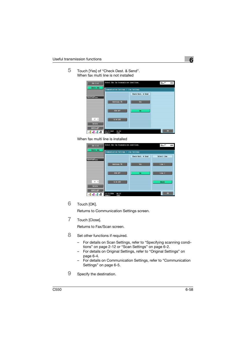 Konica Minolta bizhub C550 User Manual | Page 217 / 491