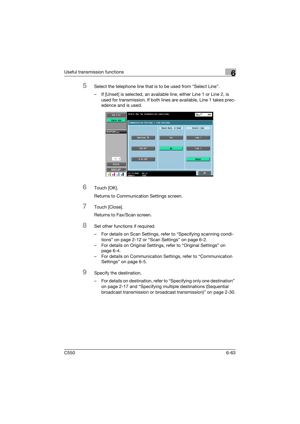 Konica Minolta bizhub C550 User Manual | Page 222 / 491