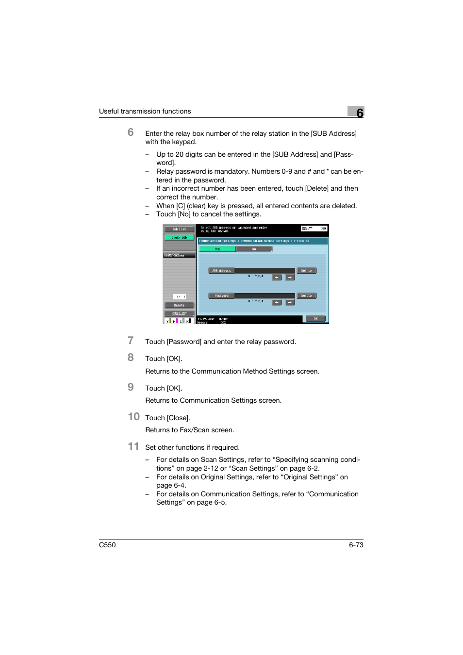 Konica Minolta bizhub C550 User Manual | Page 232 / 491