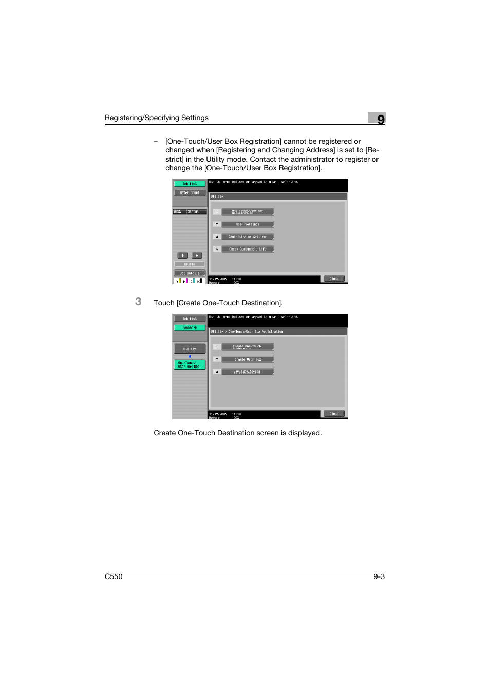 Konica Minolta bizhub C550 User Manual | Page 263 / 491