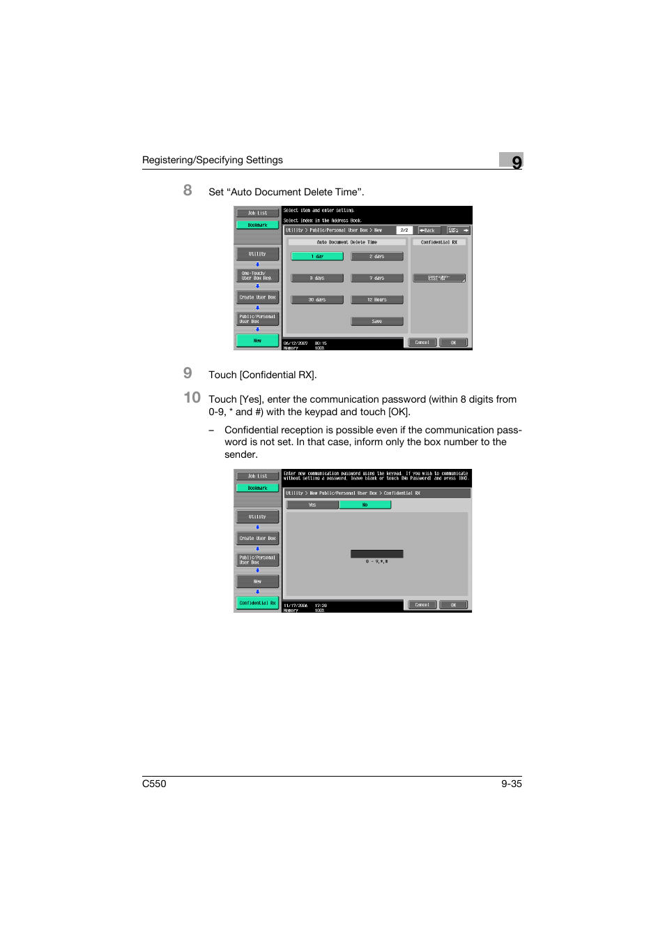 Konica Minolta bizhub C550 User Manual | Page 295 / 491