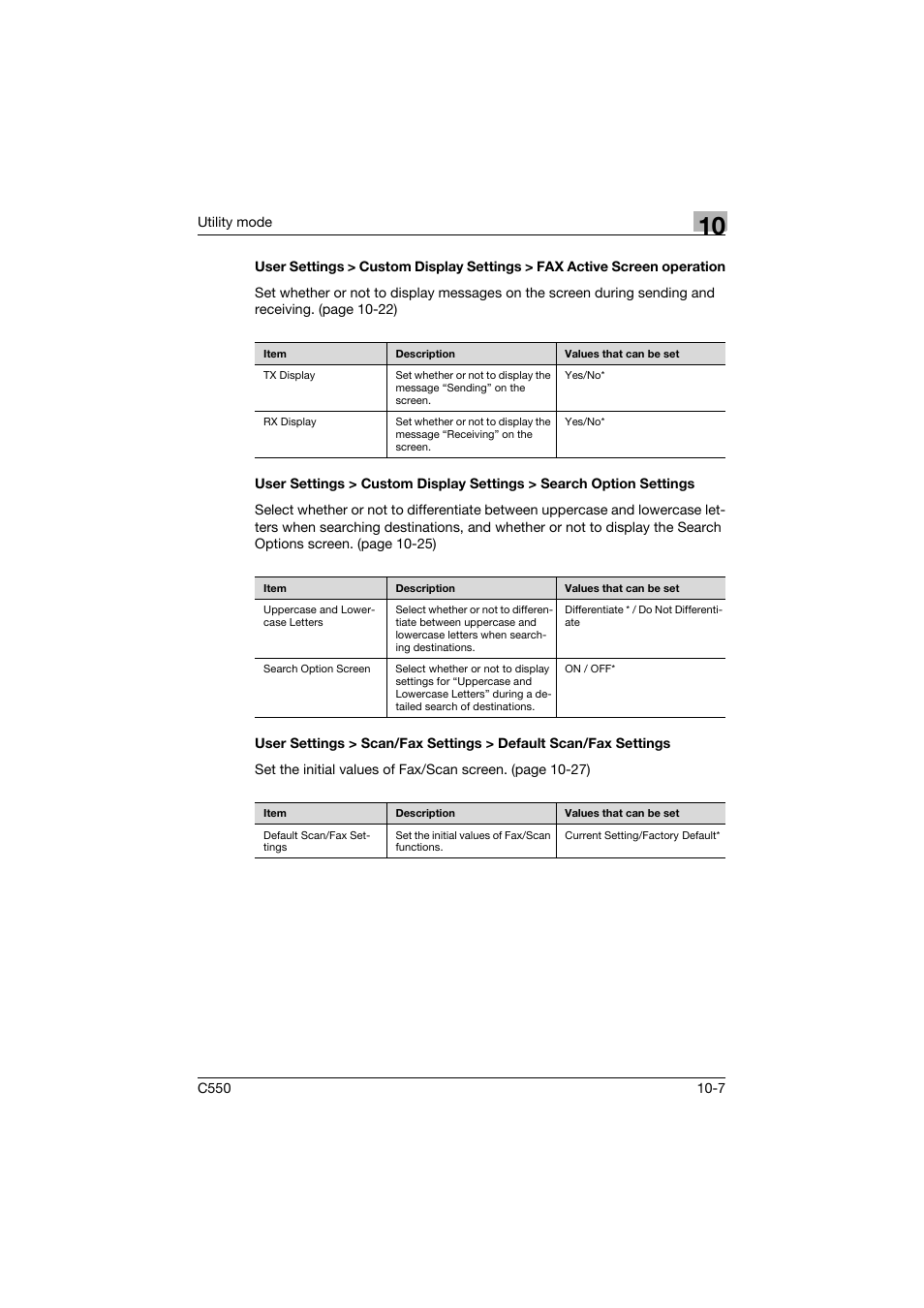 Konica Minolta bizhub C550 User Manual | Page 313 / 491
