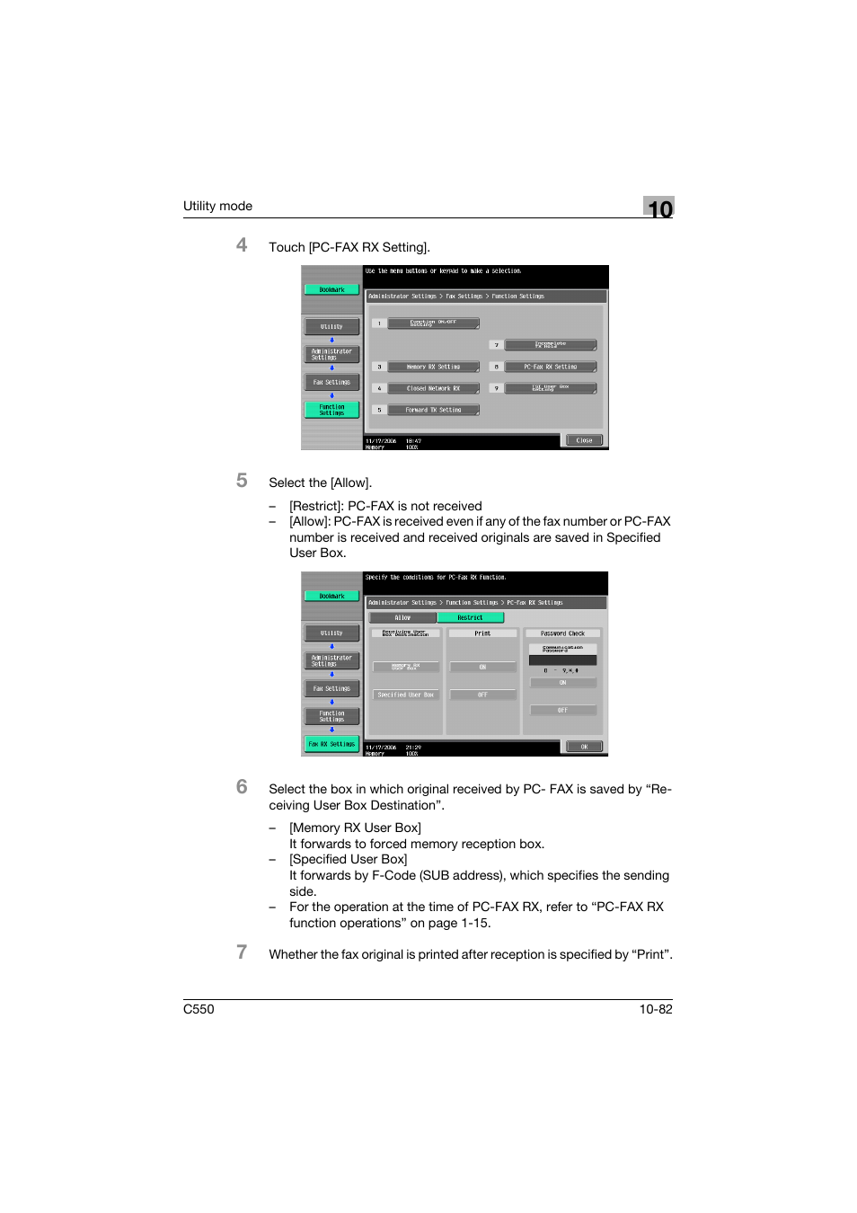 Konica Minolta bizhub C550 User Manual | Page 388 / 491