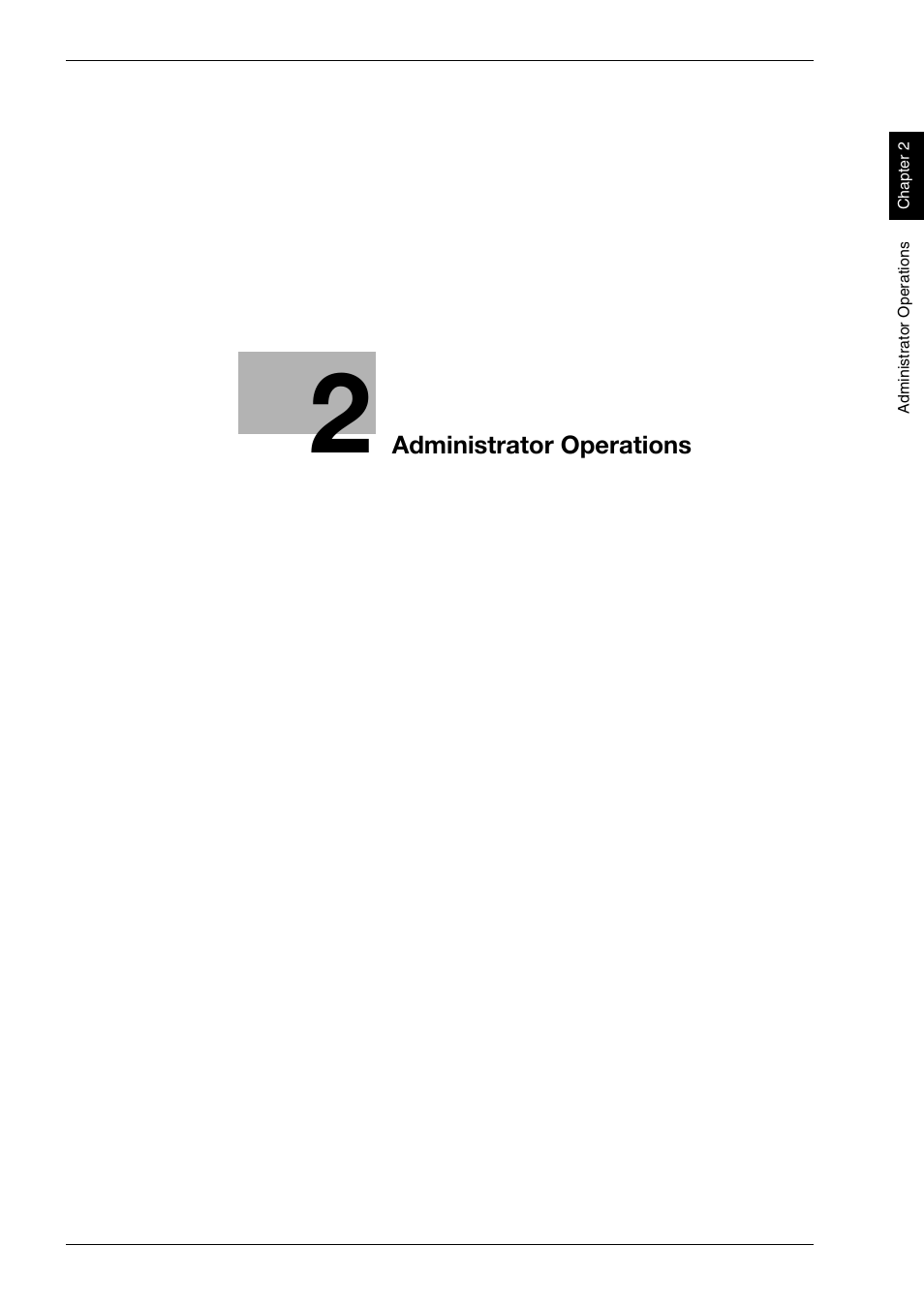 2 administrator operations | Konica Minolta bizhub C451 User Manual | Page 16 / 192