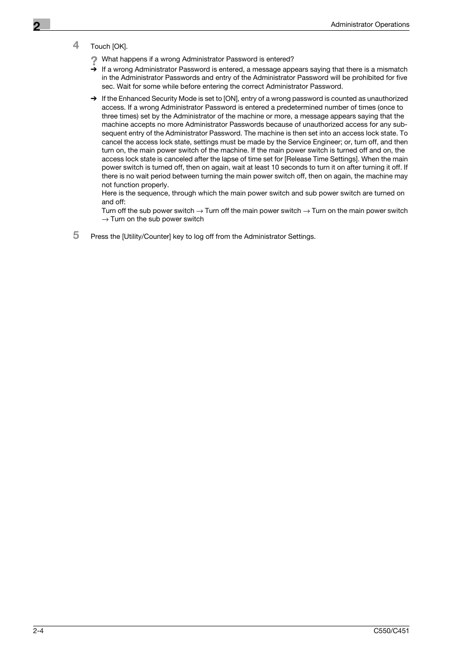 Konica Minolta bizhub C451 User Manual | Page 19 / 192