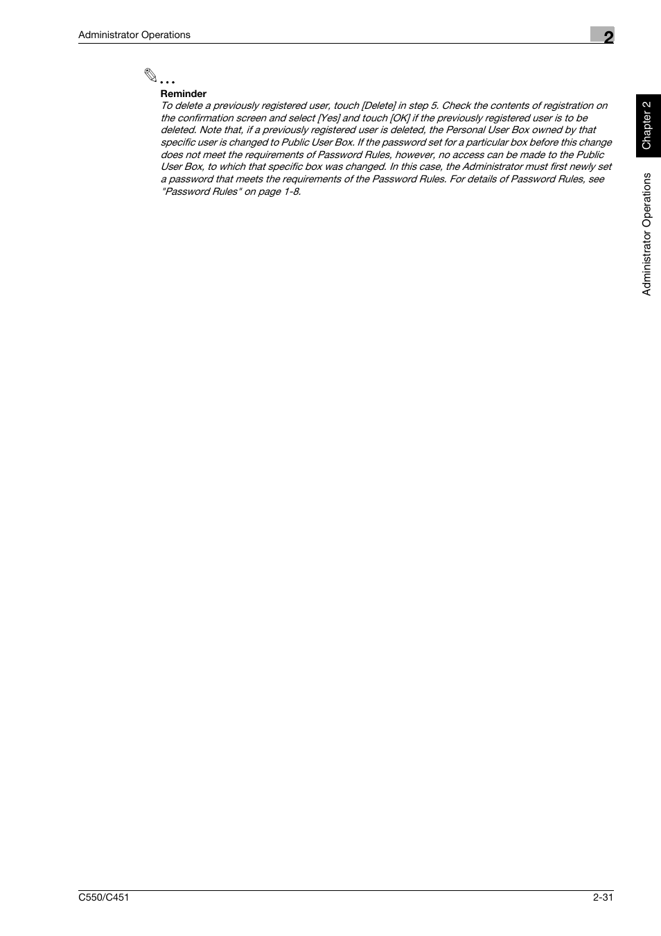 Konica Minolta bizhub C451 User Manual | Page 46 / 192