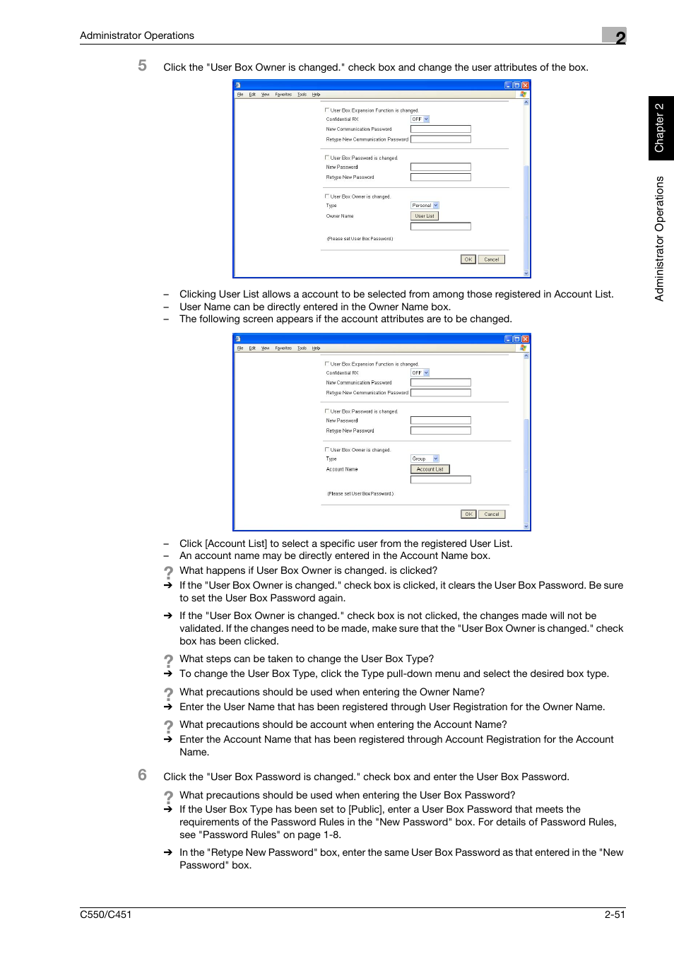 Konica Minolta bizhub C451 User Manual | Page 66 / 192
