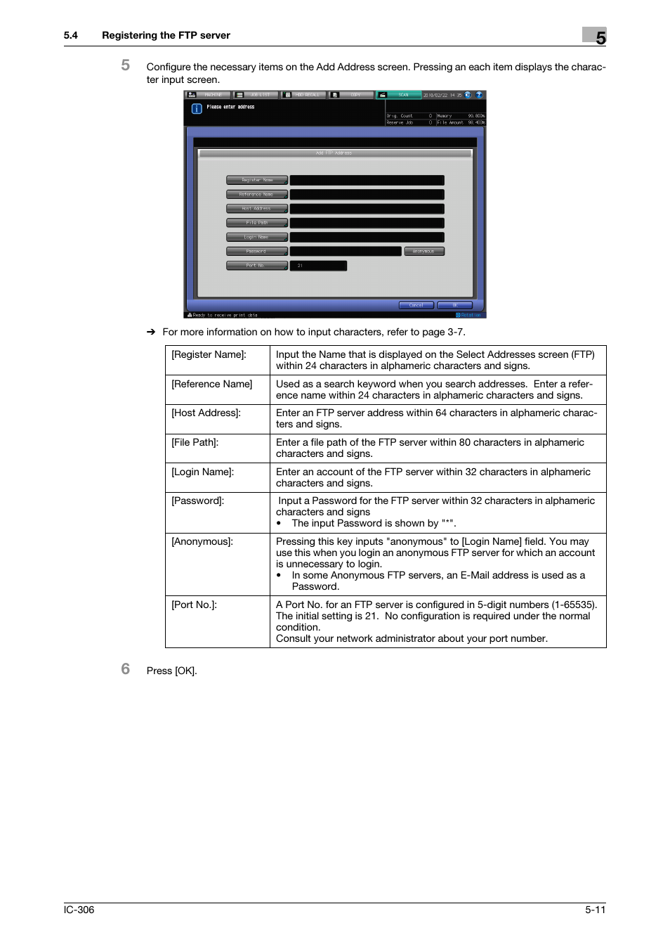 Konica Minolta bizhub PRESS C8000 User Manual | Page 46 / 101