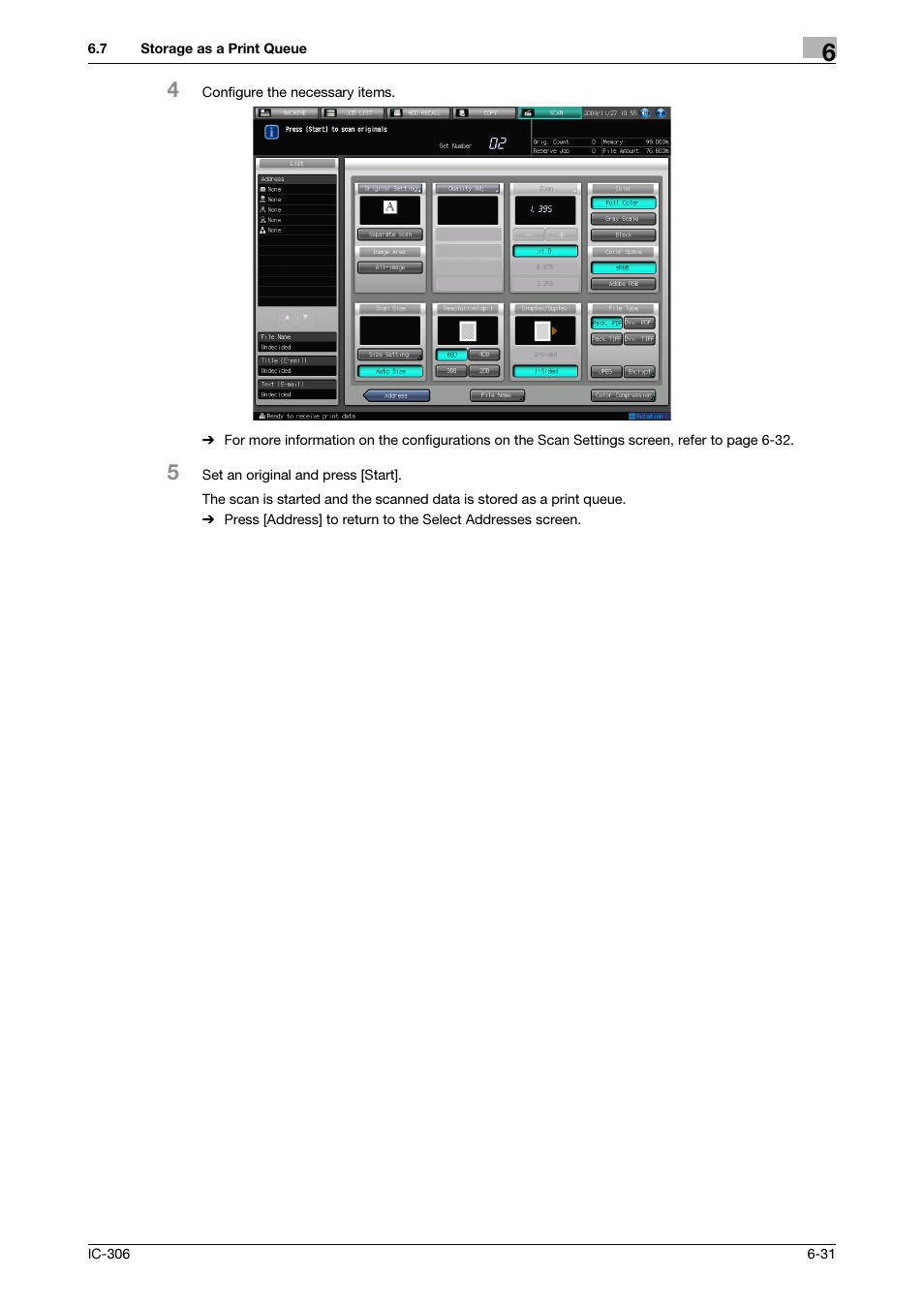 Konica Minolta bizhub PRESS C8000 User Manual | Page 87 / 101