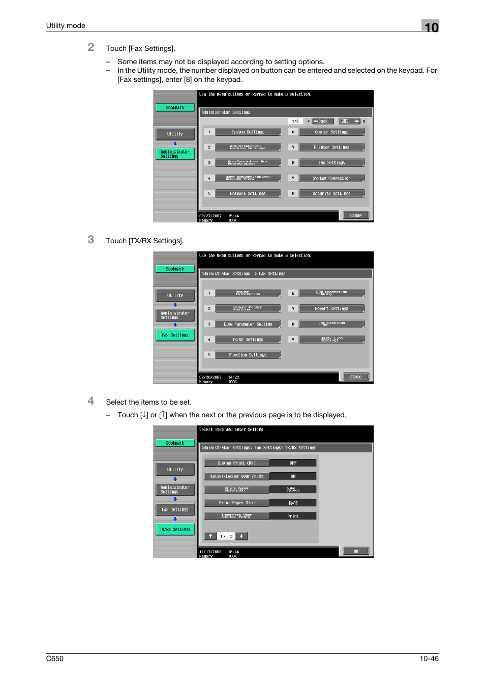 Konica Minolta FK-502 User Manual | Page 266 / 361