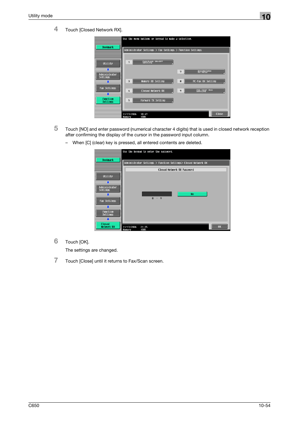 Konica Minolta FK-502 User Manual | Page 274 / 361