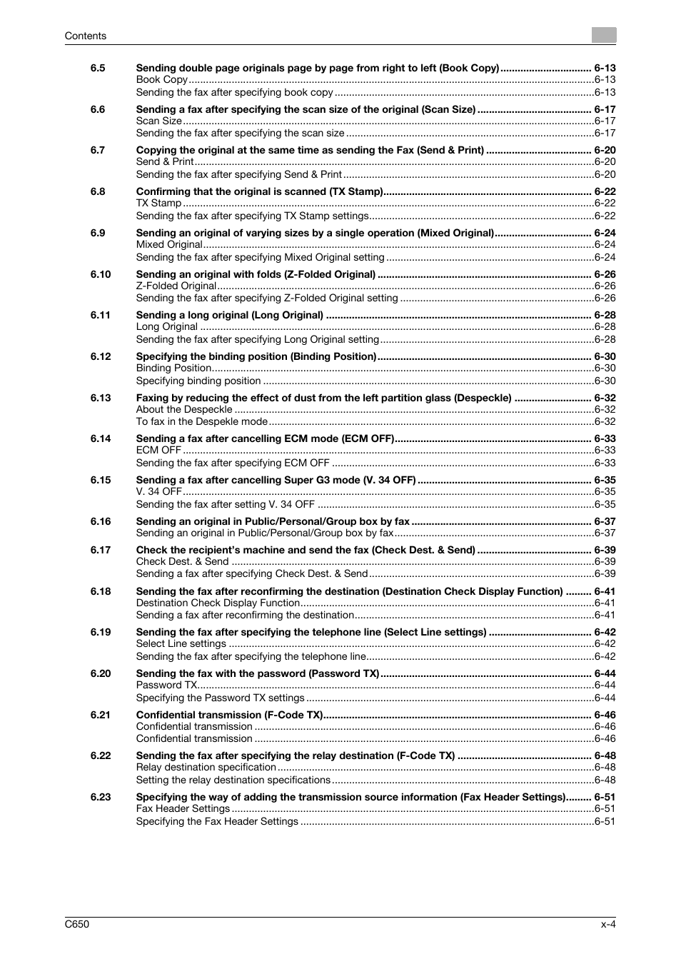 Konica Minolta FK-502 User Manual | Page 5 / 361