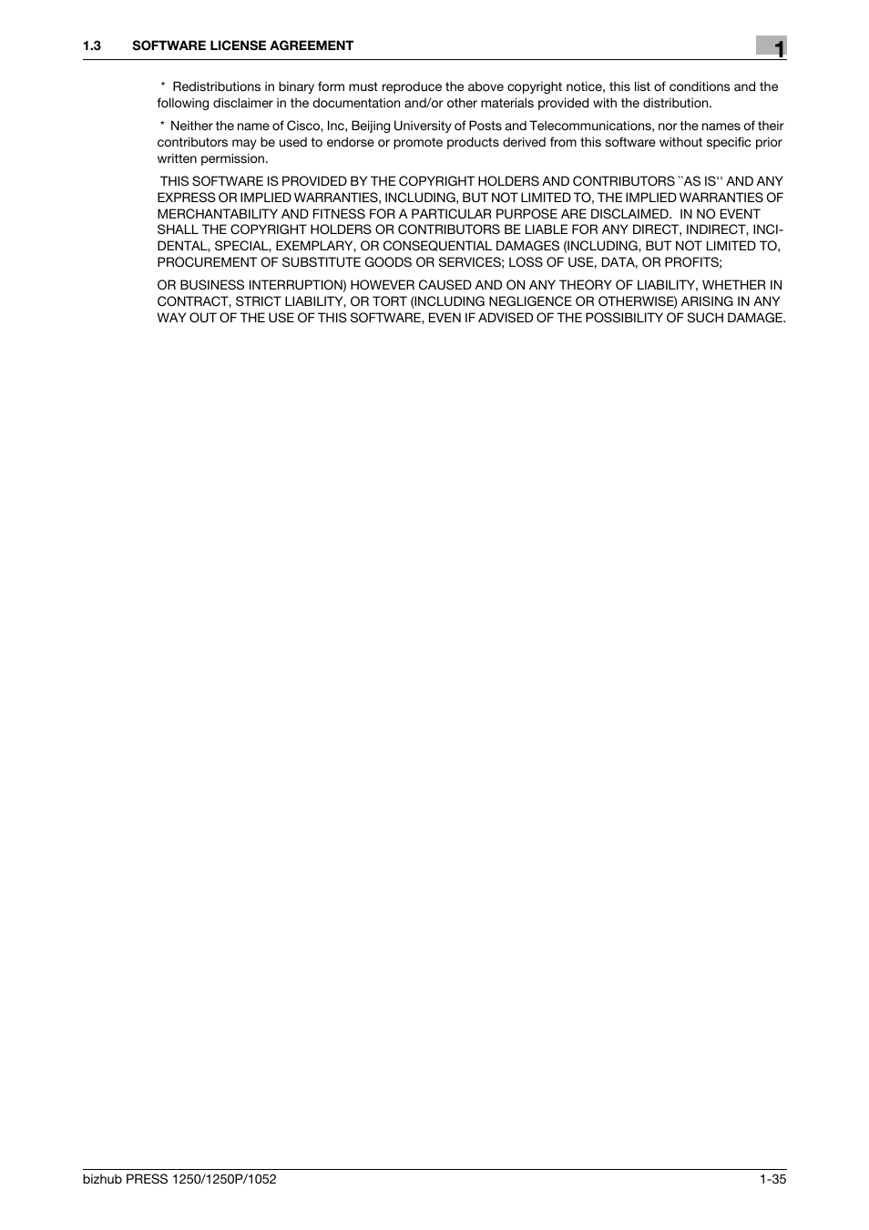 Konica Minolta bizhub PRESS 1250P User Manual | Page 36 / 90