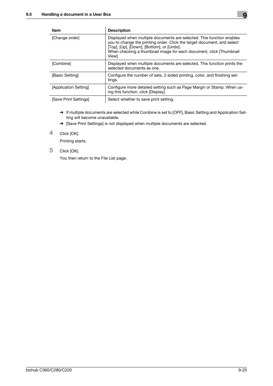 Konica Minolta BIZHUB C360 User Manual | Page 261 / 292