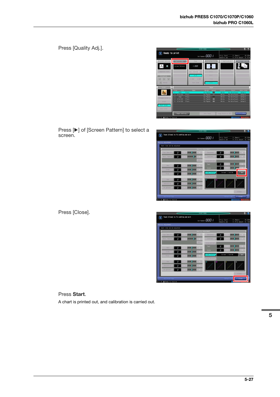 Konica Minolta bizhub PRESS C1070 User Manual | Page 85 / 151