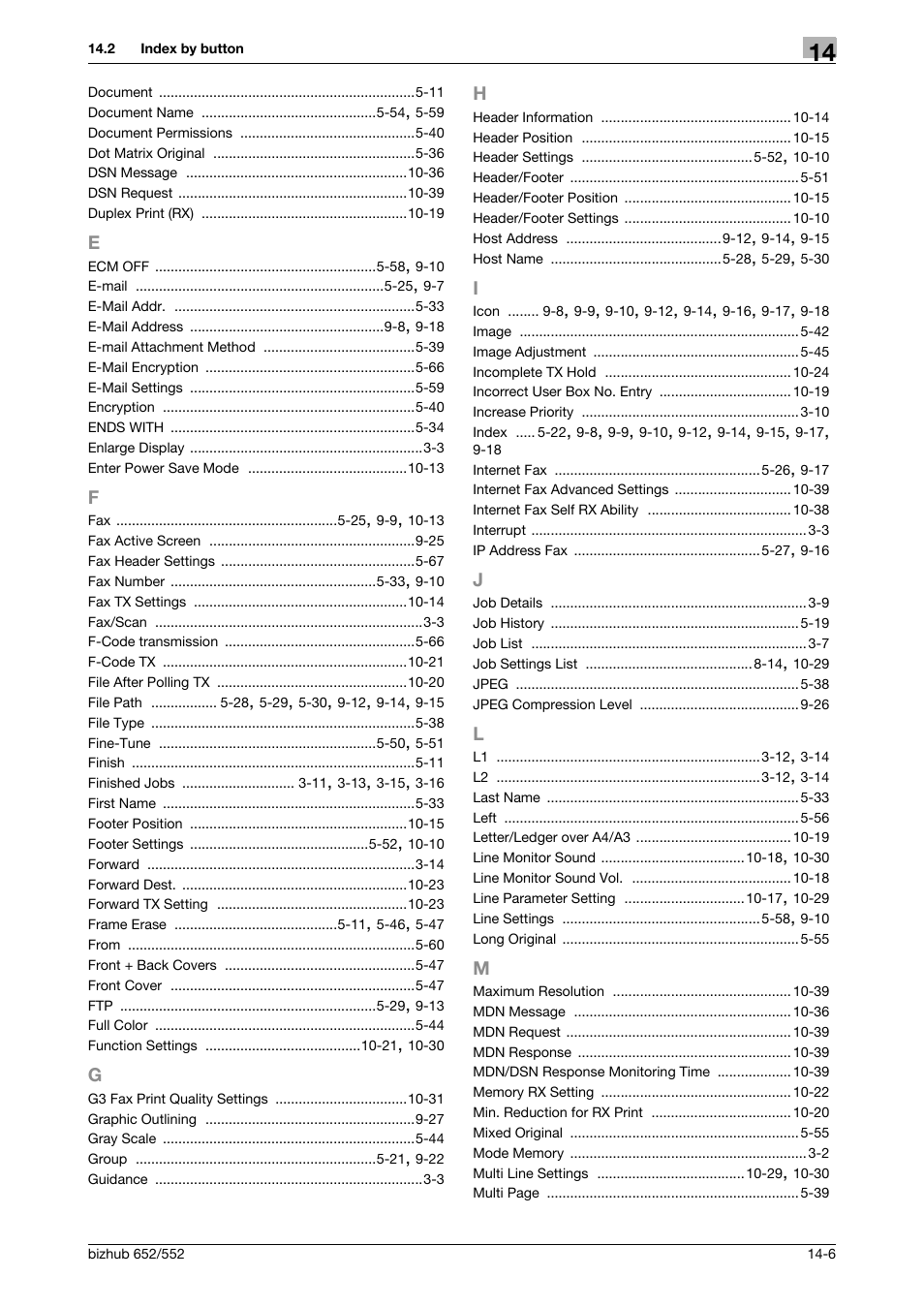 Konica Minolta bizhub 552 User Manual | Page 307 / 310