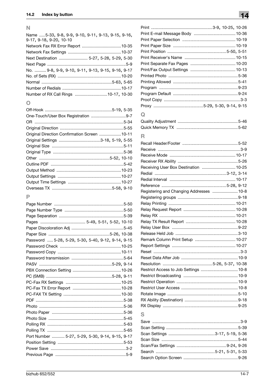 Konica Minolta bizhub 552 User Manual | Page 308 / 310