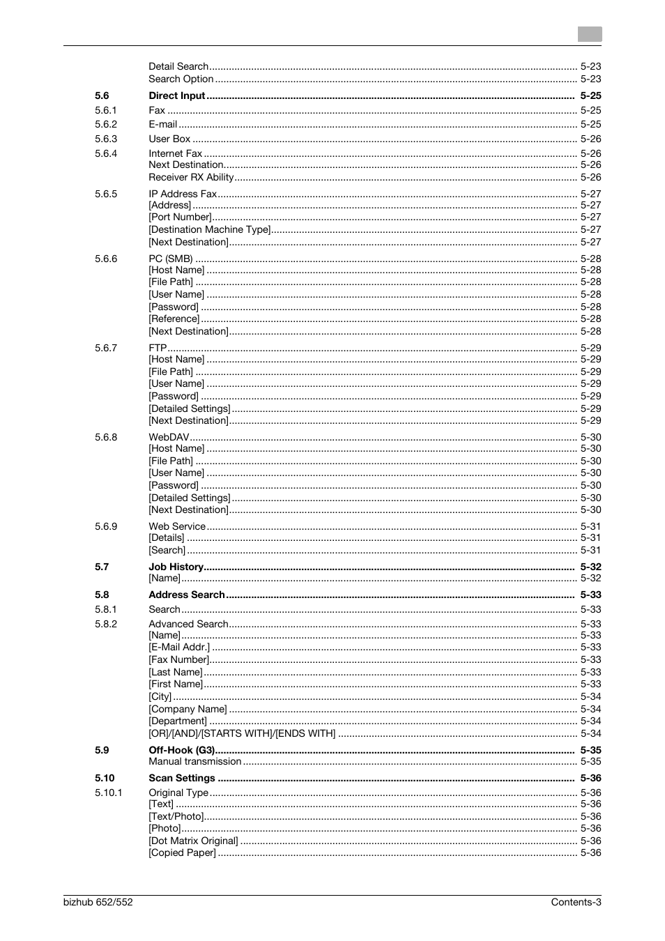 Konica Minolta bizhub 552 User Manual | Page 4 / 310