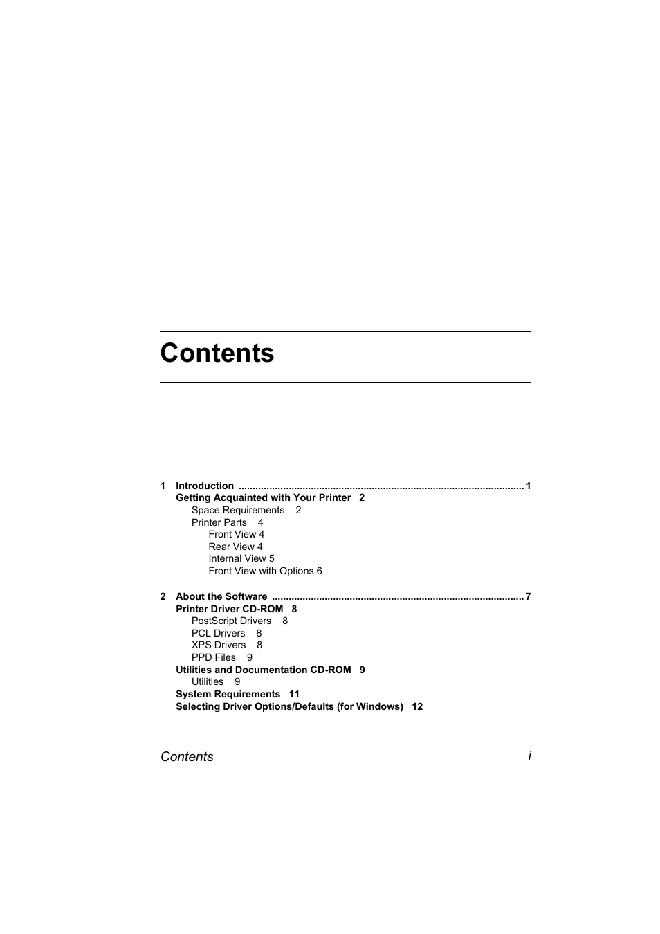 Konica Minolta bizhub 40P User Manual | Page 5 / 236