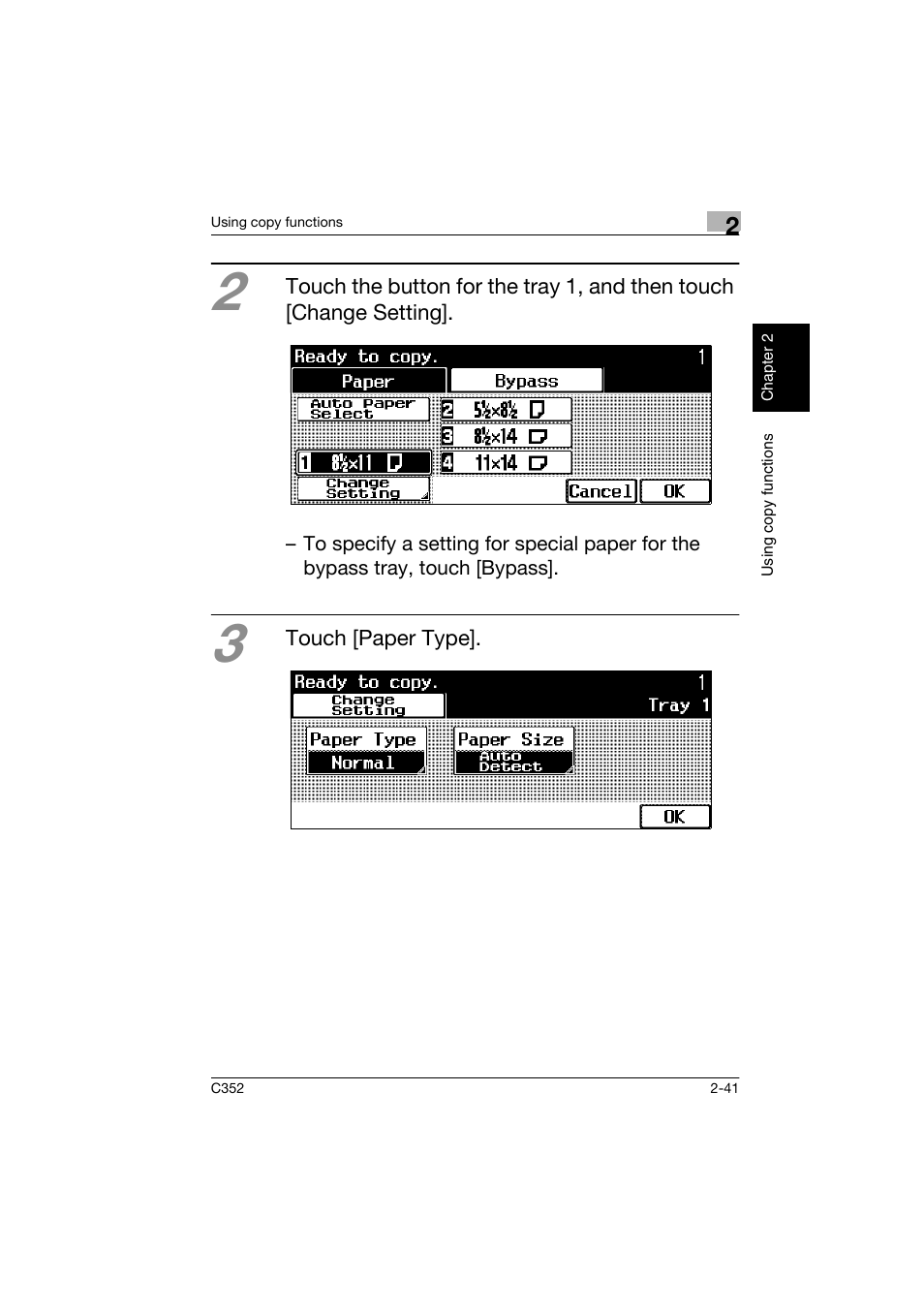 Konica Minolta bizhub C352 User Manual | Page 78 / 160