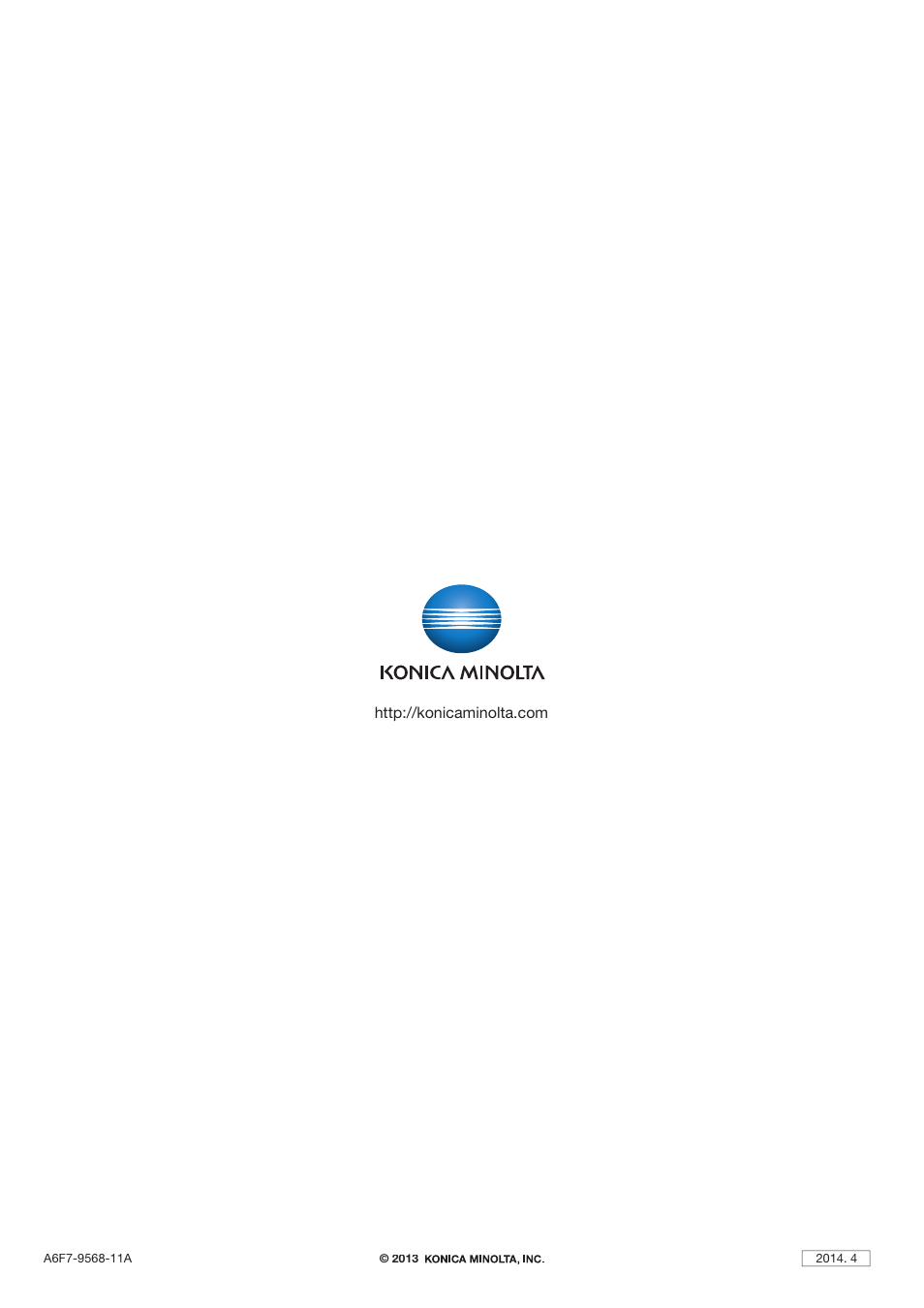 Konica Minolta bizhub 4050 User Manual | Page 65 / 65