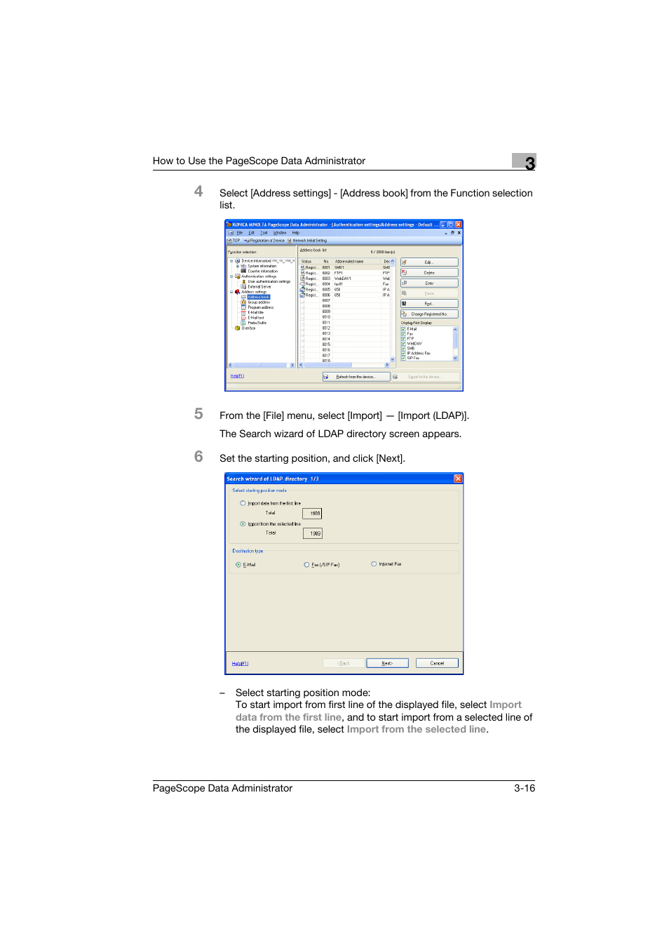 Konica Minolta PageScope Data Administrator User Manual | Page 25 / 113