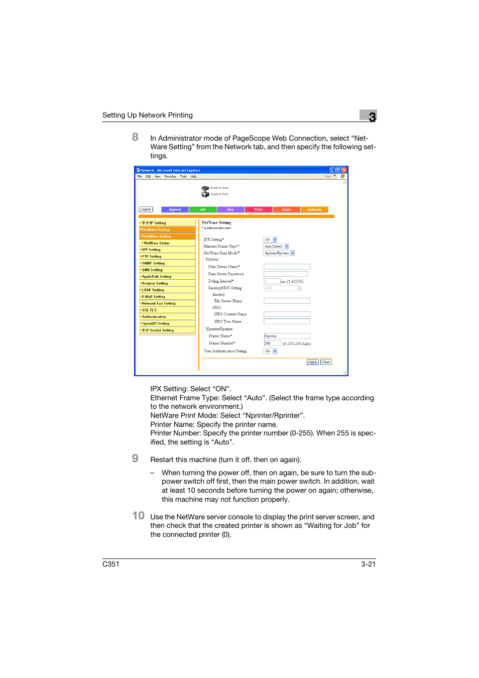 Konica Minolta BIZHUB C351 User Manual | Page 76 / 380
