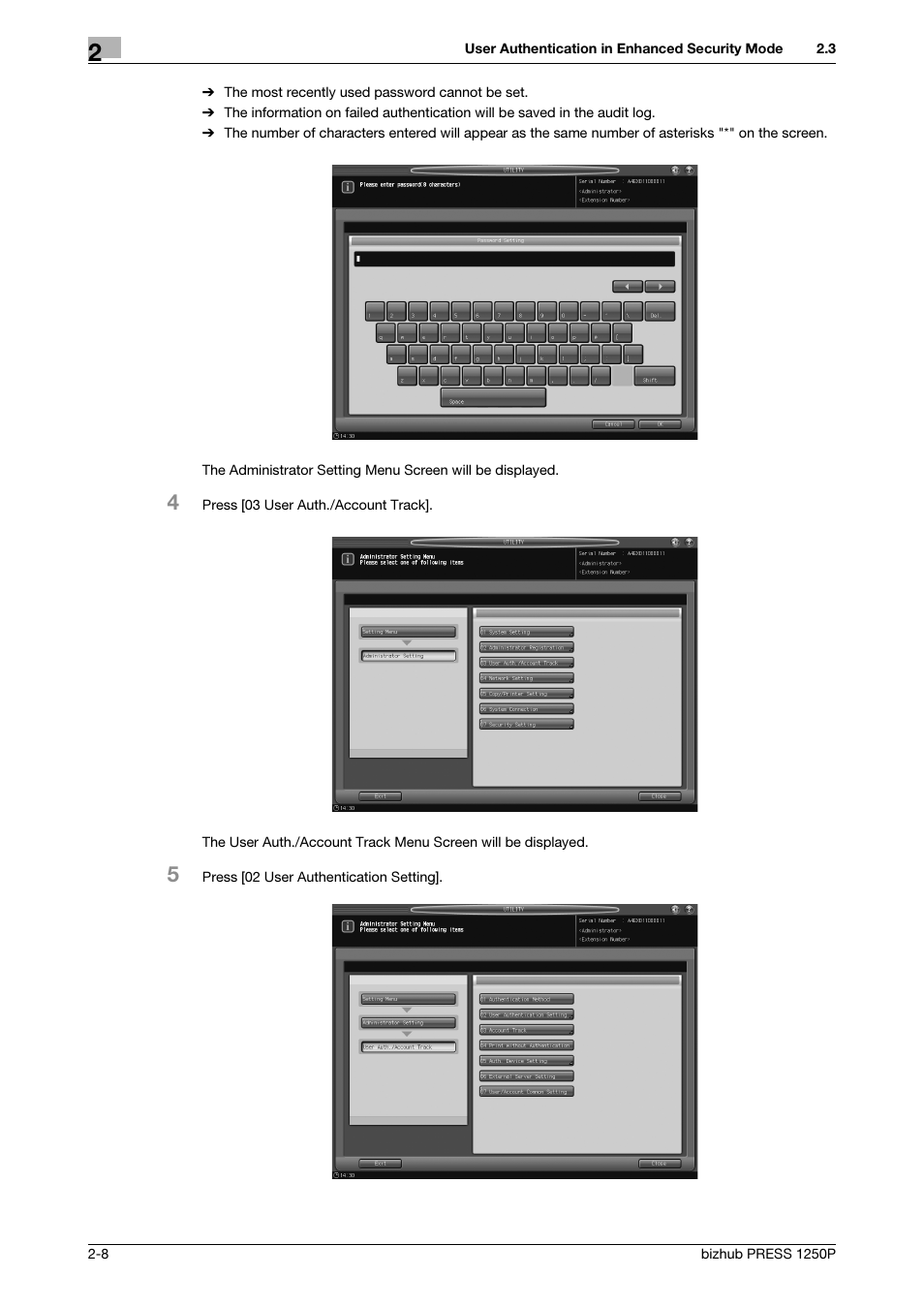 Konica Minolta bizhub PRESS 1250P User Manual | Page 16 / 68
