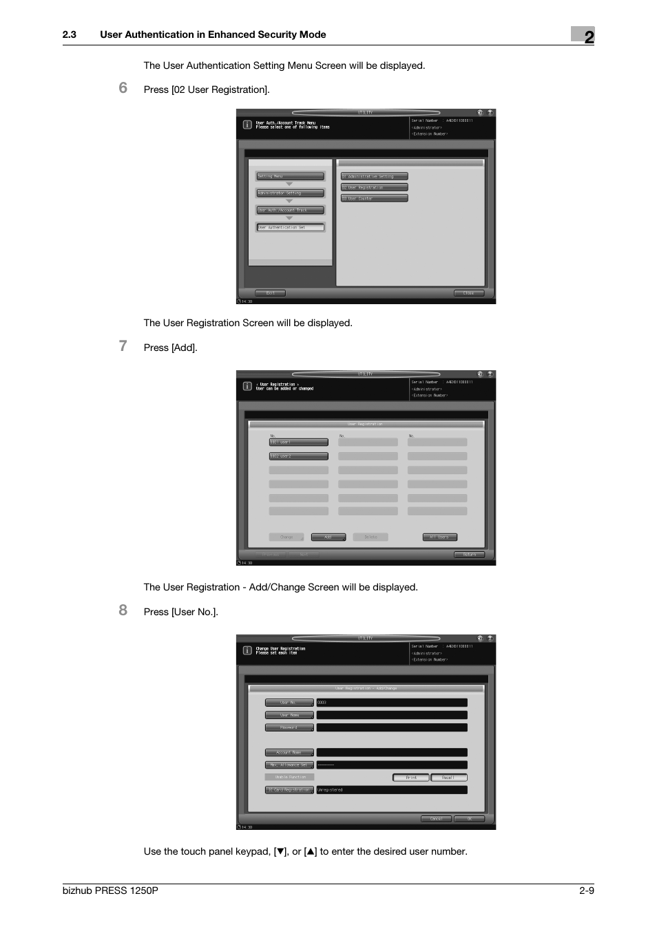Konica Minolta bizhub PRESS 1250P User Manual | Page 17 / 68