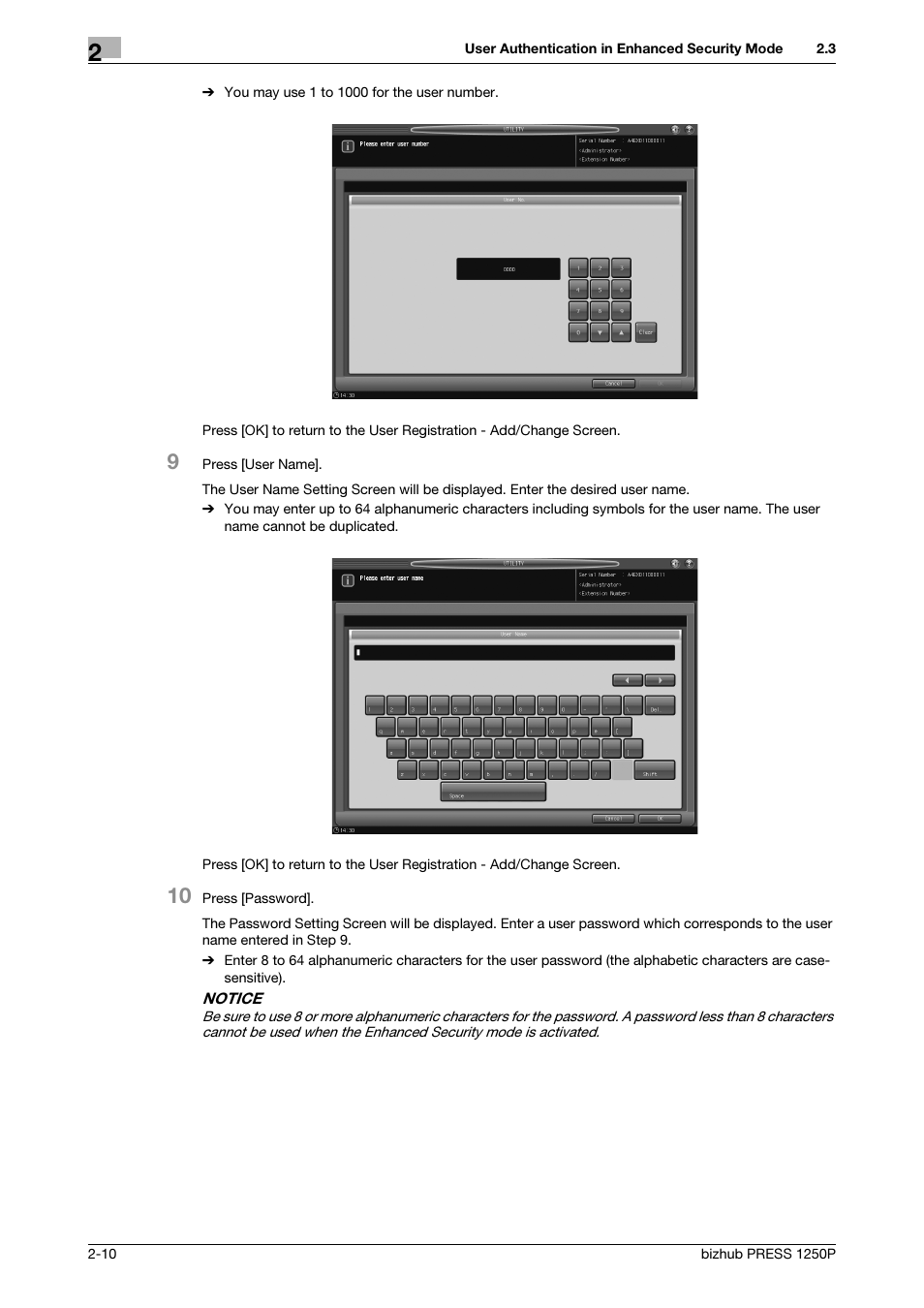 Konica Minolta bizhub PRESS 1250P User Manual | Page 18 / 68