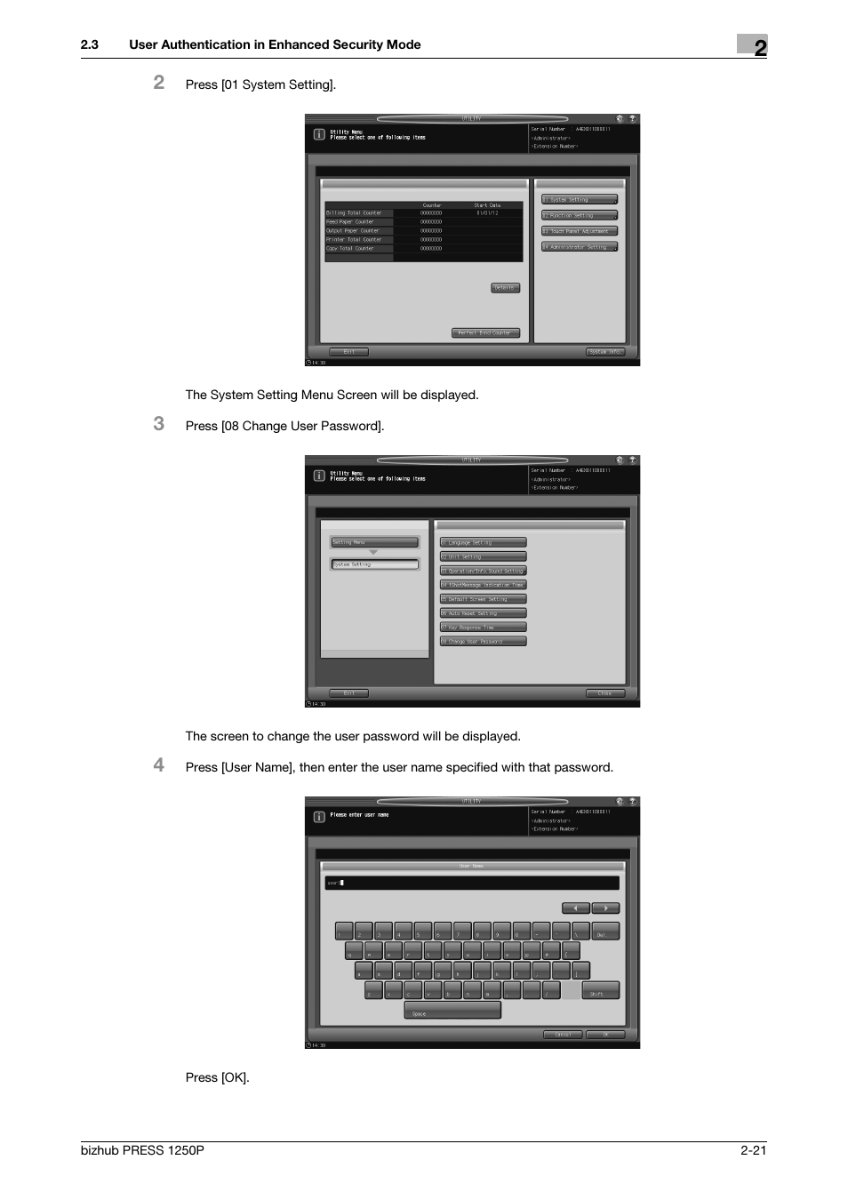 Konica Minolta bizhub PRESS 1250P User Manual | Page 29 / 68
