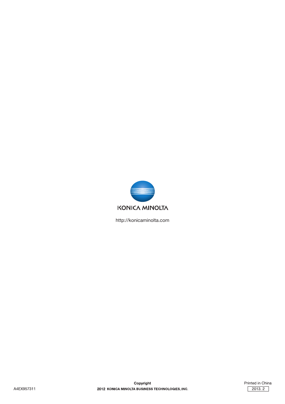 Konica Minolta bizhub PRESS 1250P User Manual | Page 68 / 68