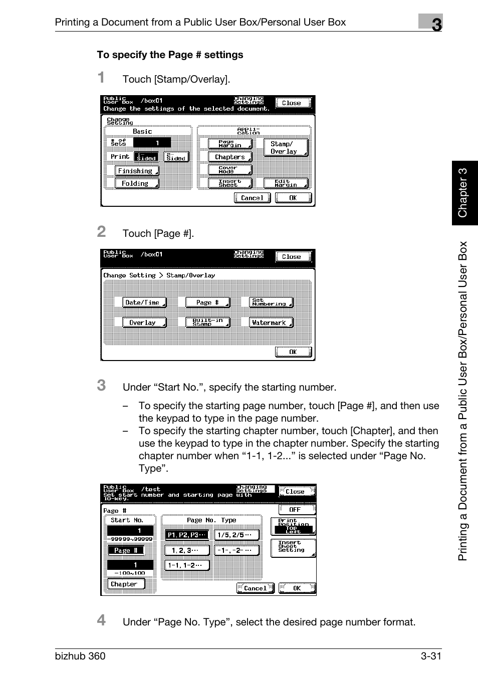 Konica Minolta bizhub 360 User Manual | Page 70 / 218