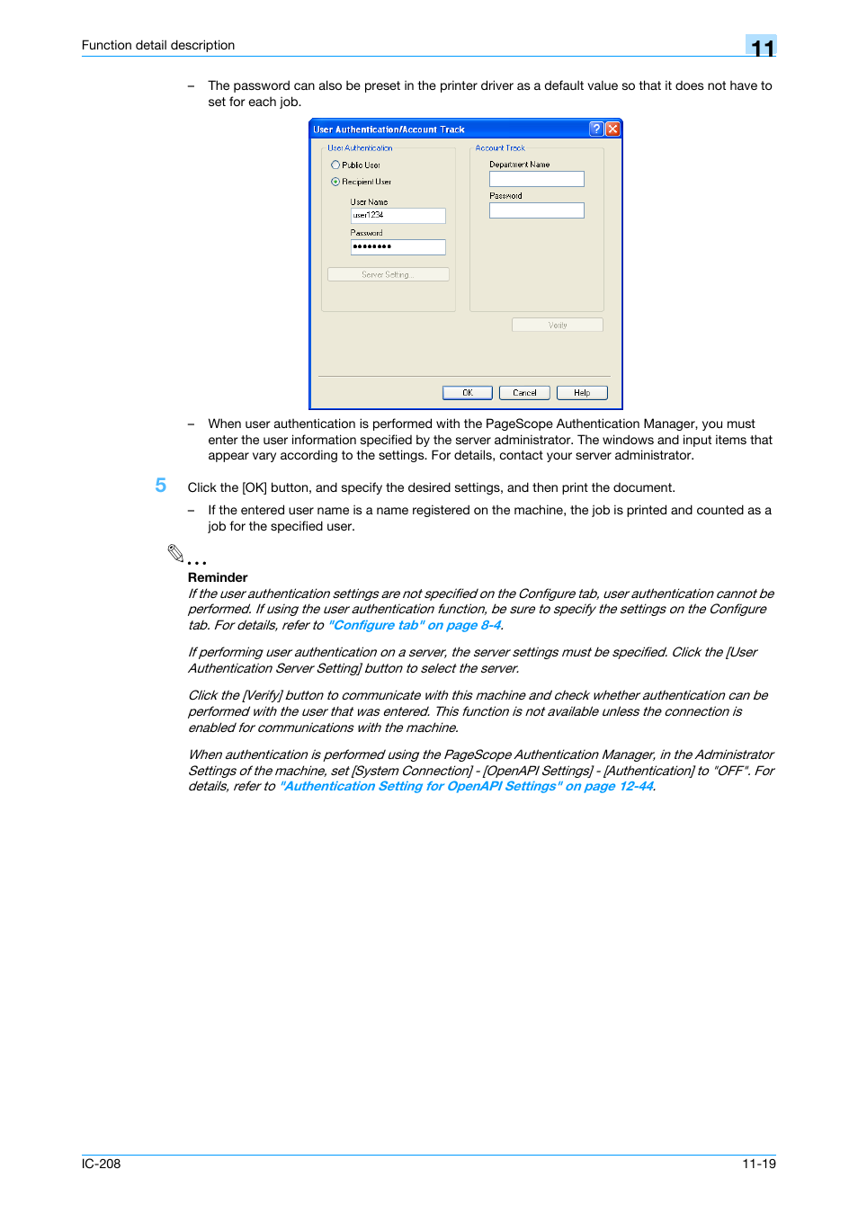 Konica Minolta bizhub 601 User Manual | Page 159 / 273