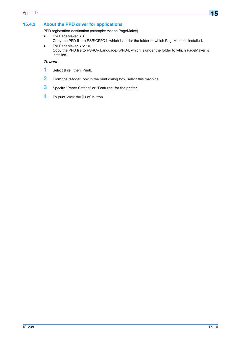3 about the ppd driver for applications, About the ppd driver for applications -10 | Konica Minolta bizhub 601 User Manual | Page 264 / 273