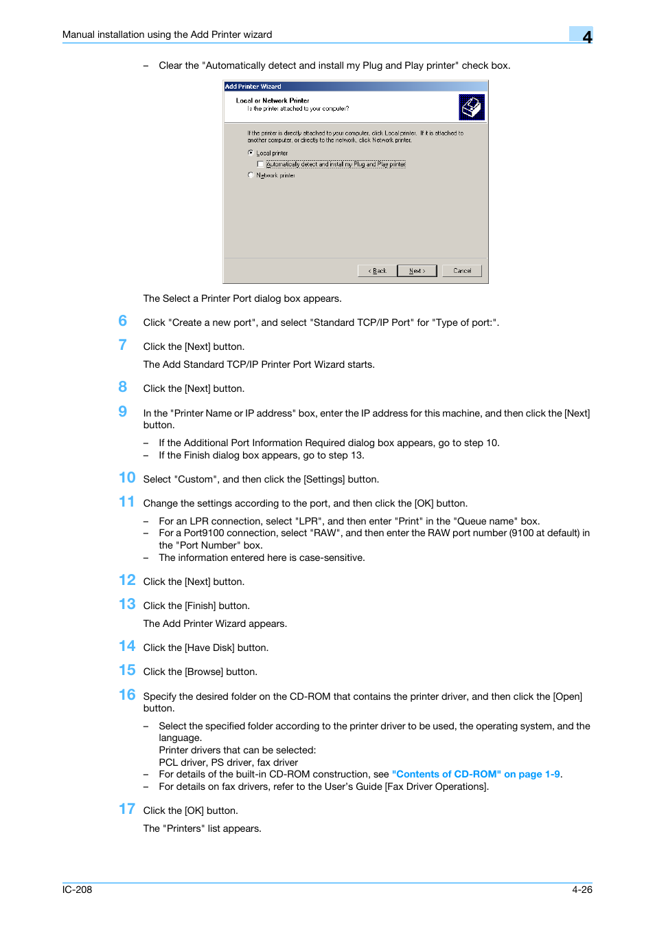 Konica Minolta bizhub 601 User Manual | Page 61 / 273
