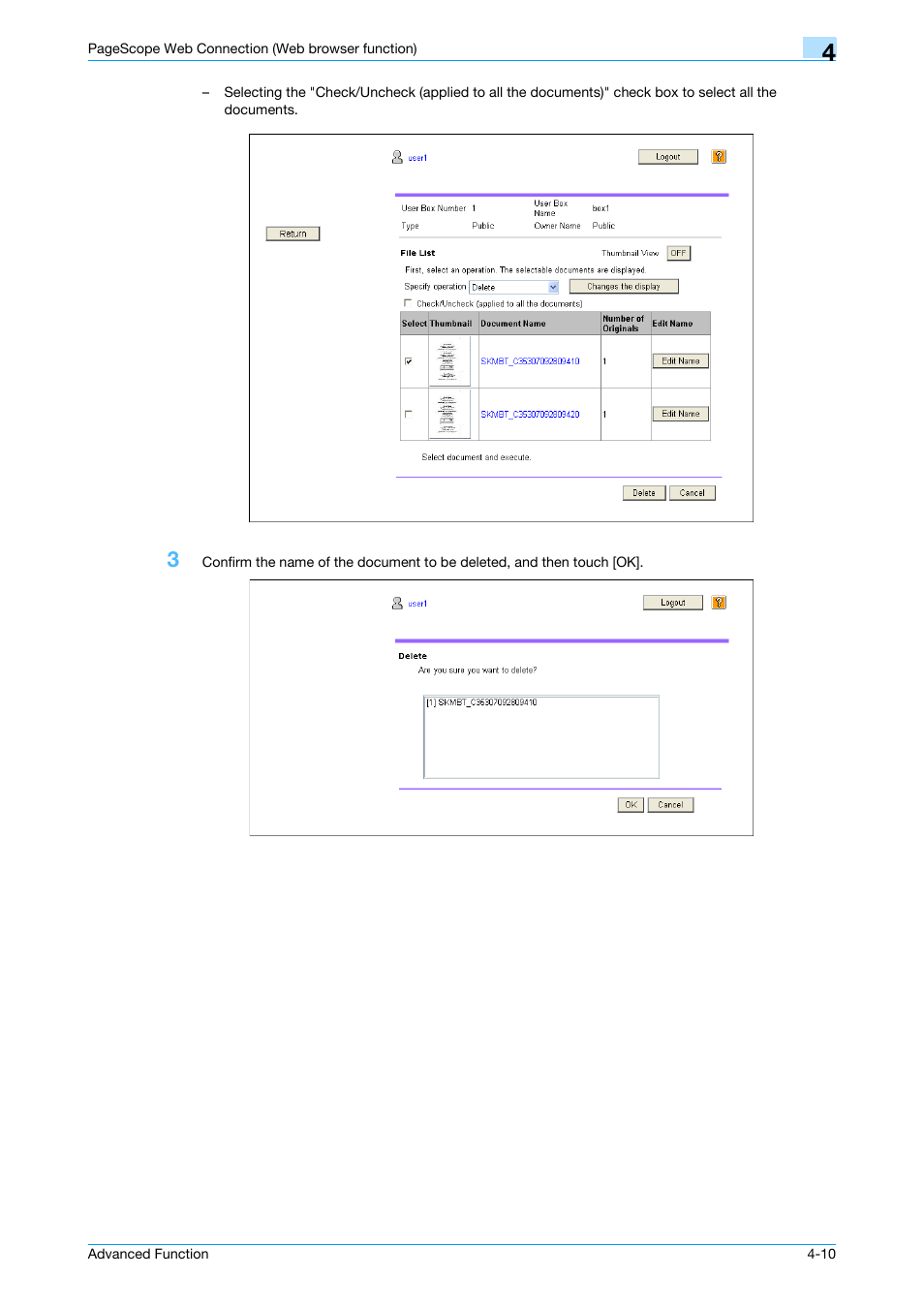 Konica Minolta bizhub C451 User Manual | Page 35 / 82