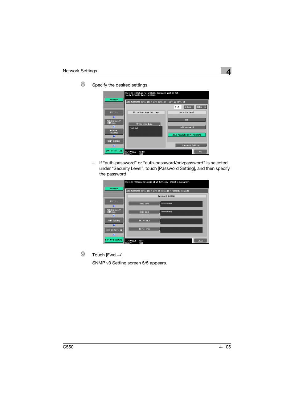 Konica Minolta bizhub C550 User Manual | Page 351 / 415