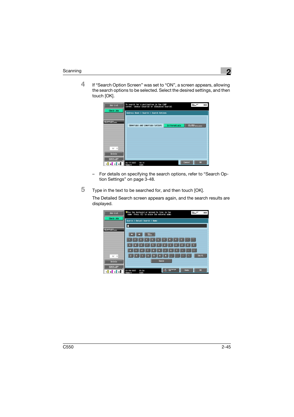 Konica Minolta bizhub C550 User Manual | Page 84 / 415