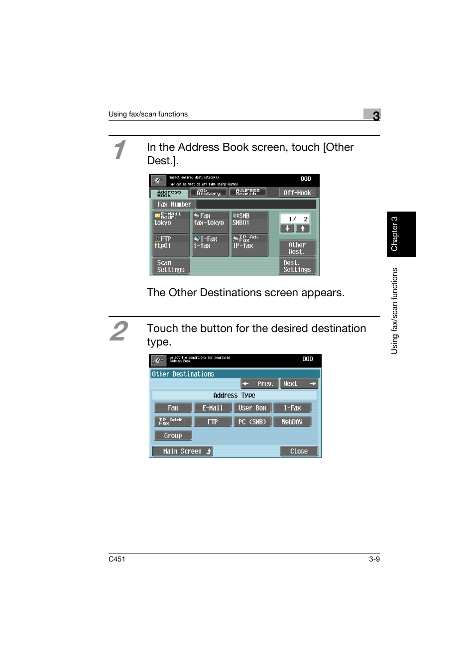 Konica Minolta bizhub C451 User Manual | Page 110 / 164