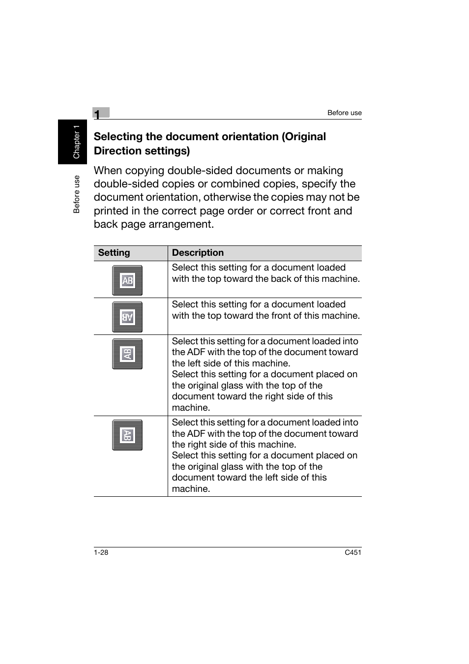 Konica Minolta bizhub C451 User Manual | Page 37 / 164