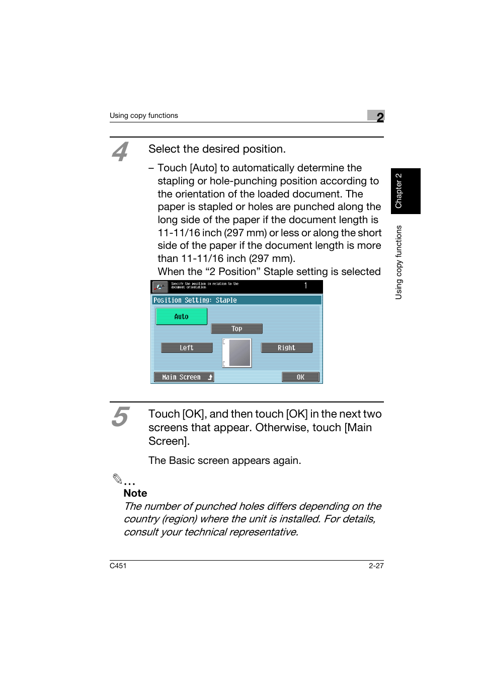 Konica Minolta bizhub C451 User Manual | Page 70 / 164