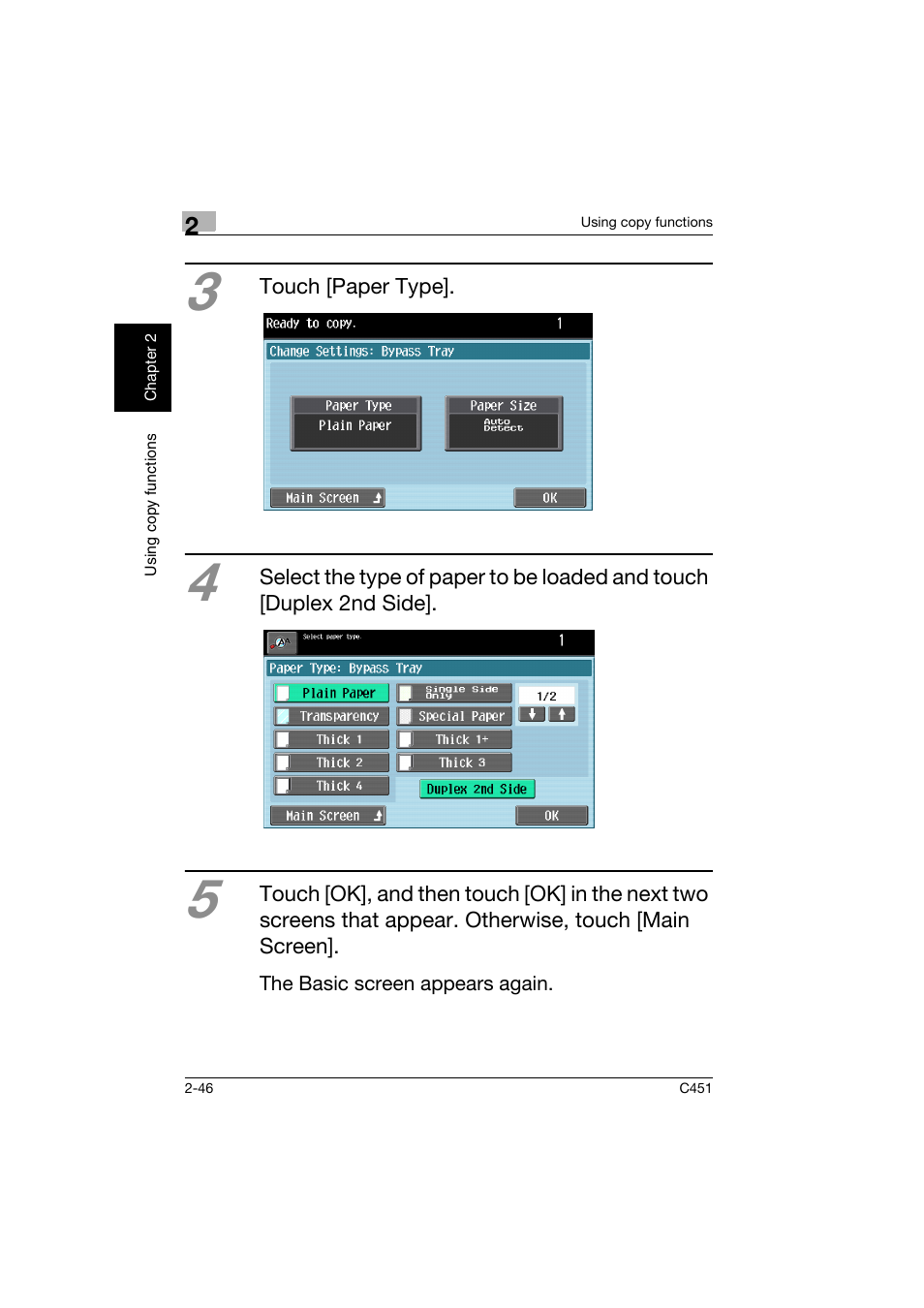 Konica Minolta bizhub C451 User Manual | Page 89 / 164