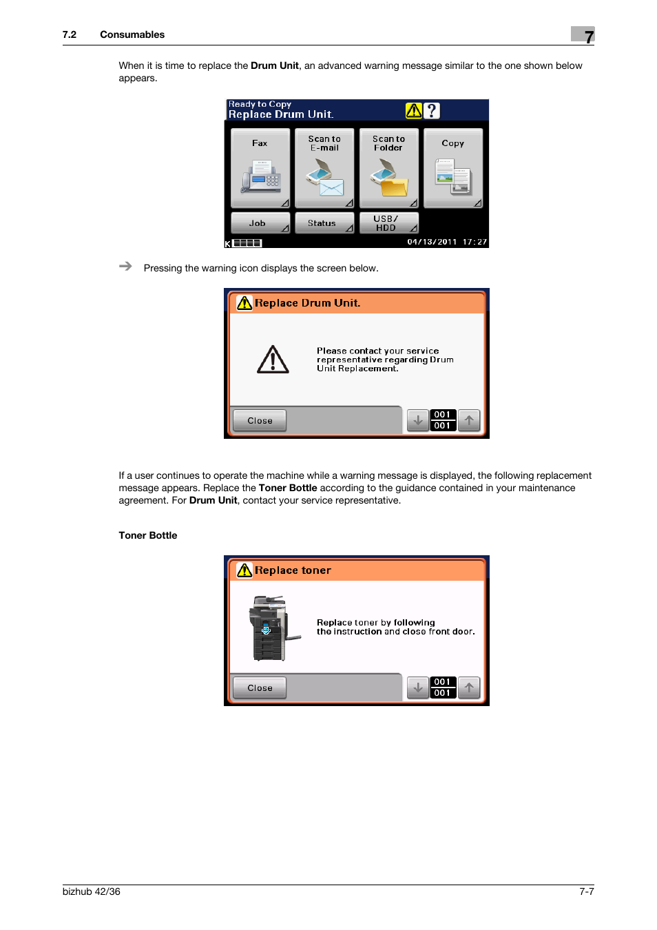 Konica Minolta bizhub 42 User Manual | Page 76 / 109